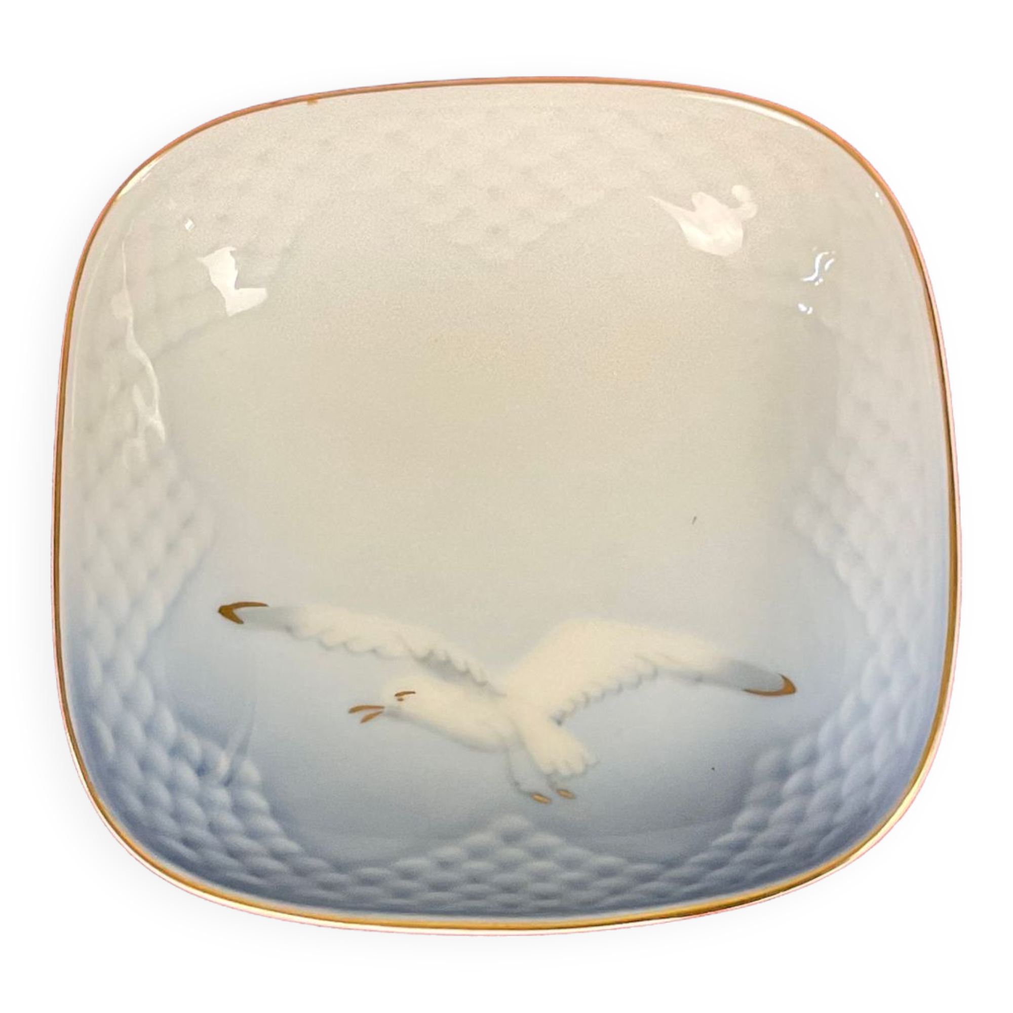 Square cup with seagull Denmark