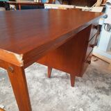 Vintage desk feet compass