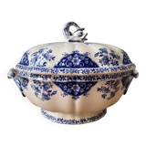 Soupière XIXth earthenware of Gien