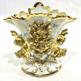 Porcelain Bridal Vase Old Paris 19th century