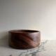 Wooden salad bowl