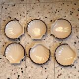6 shell-shaped dishes Émile Henry