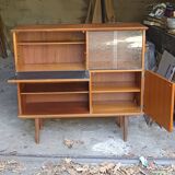 1960s Scandinavian display cabinet