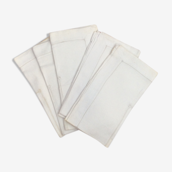 Lot de 5 serviettes en coton