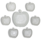 Service a dessert Apple Bowl and its 6 cups