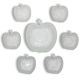 Service a dessert Apple Bowl and its 6 cups
