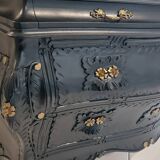 Louis xv style tomb chest of drawers