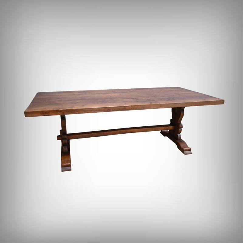 Table de monastère en chêne