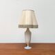 French opaline glass table lamp from the mid-century Sèvres, 1960s.