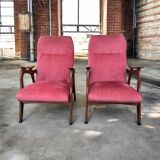 2 vintage armchairs