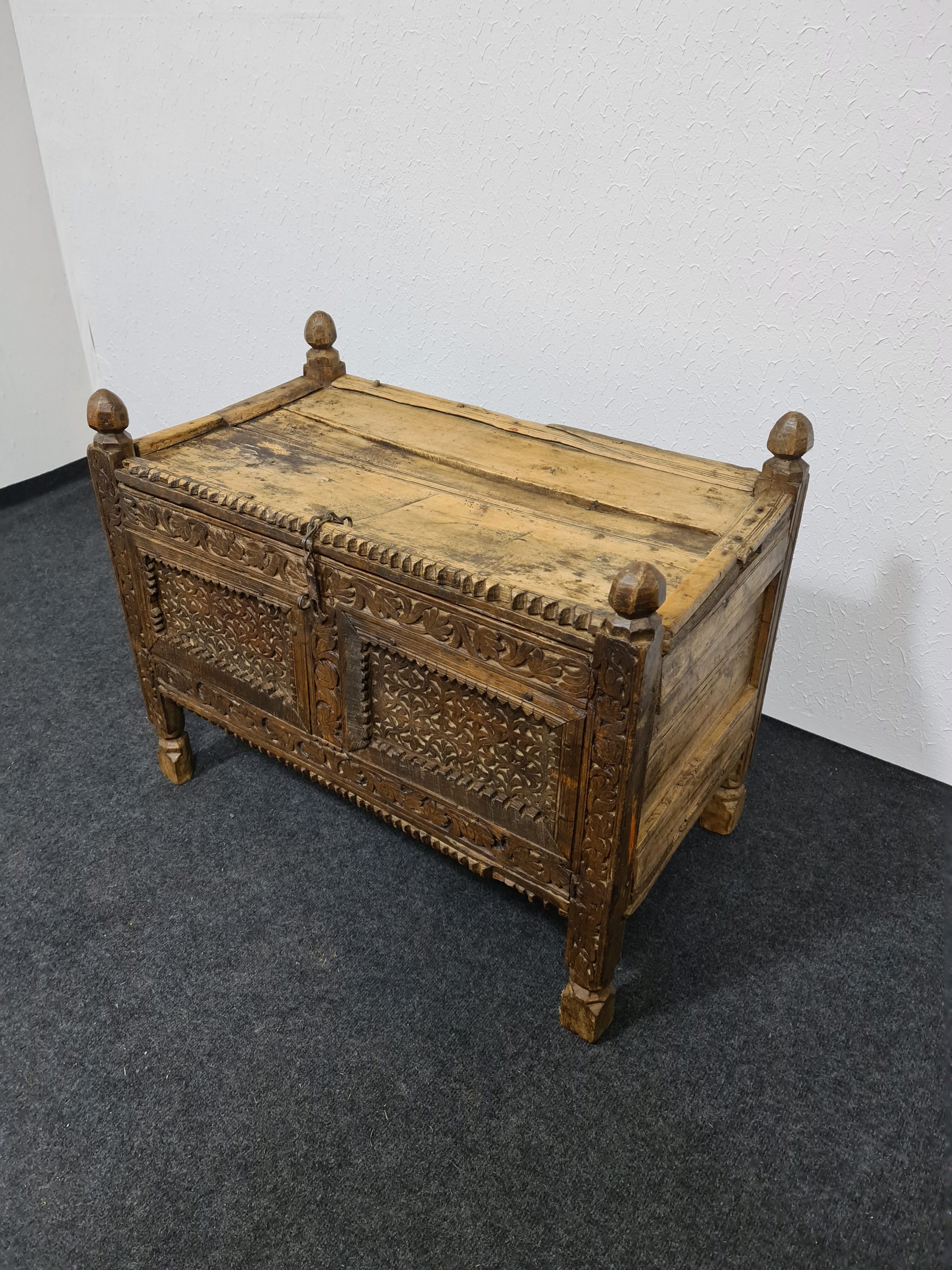 Antique Vintage Swat Valley Dowry Chest