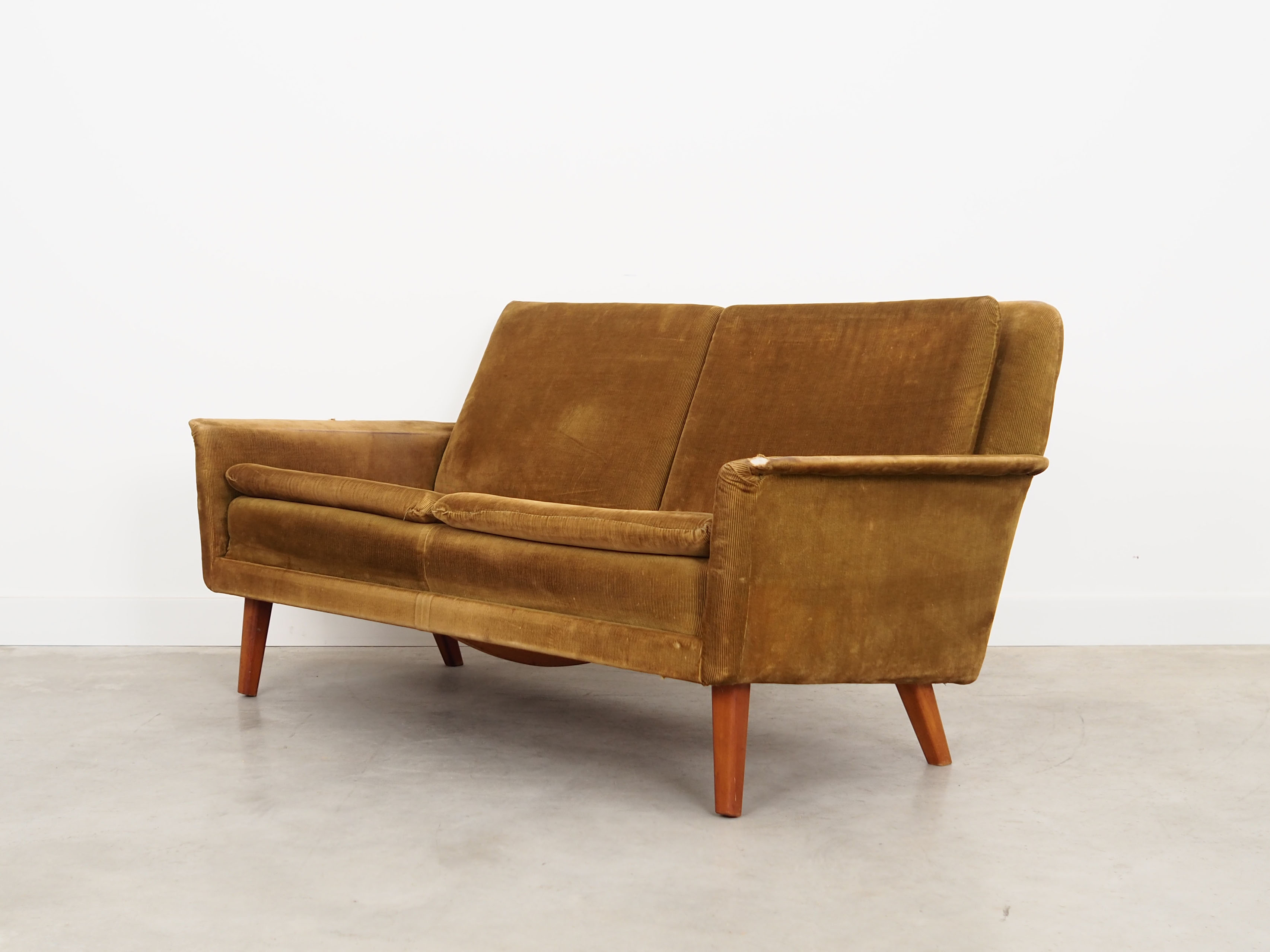 Beech sofa, Scandinavian design, 1960s, designer: Folke Ohlsson, manufacture: Fritz Hansen