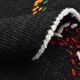 8x11 Black Gray Oversize Kilim Rug, 235x337Cm