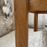 Solid elm coffee table Maison Regain
