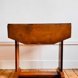 Folding table, Art Deco pedestal table