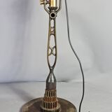 Industrial table or desk lamp, orientable. H.54 cm