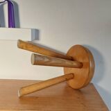 Massue stool, Charlotte Perriand, for Les Arcs 1975