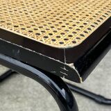 Vintage Cesca design chair b32 model in black