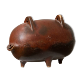 Céramique cochon vintage, années 1960