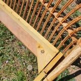 Rattan bed 110x180 cm