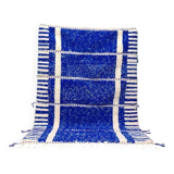 Traditional handmade Berber rug, size 100 x 200 cm