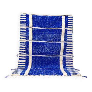 Traditional handmade Berber rug, size 100 x 200 cm