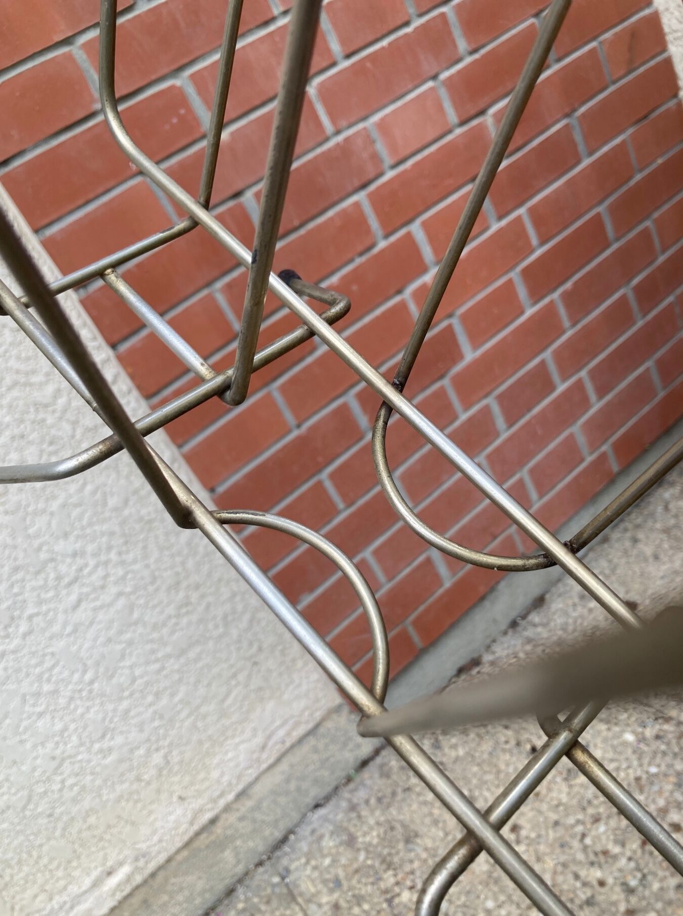 Vintage magazine rack