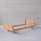 Guillerme et Chambron oak french day bed