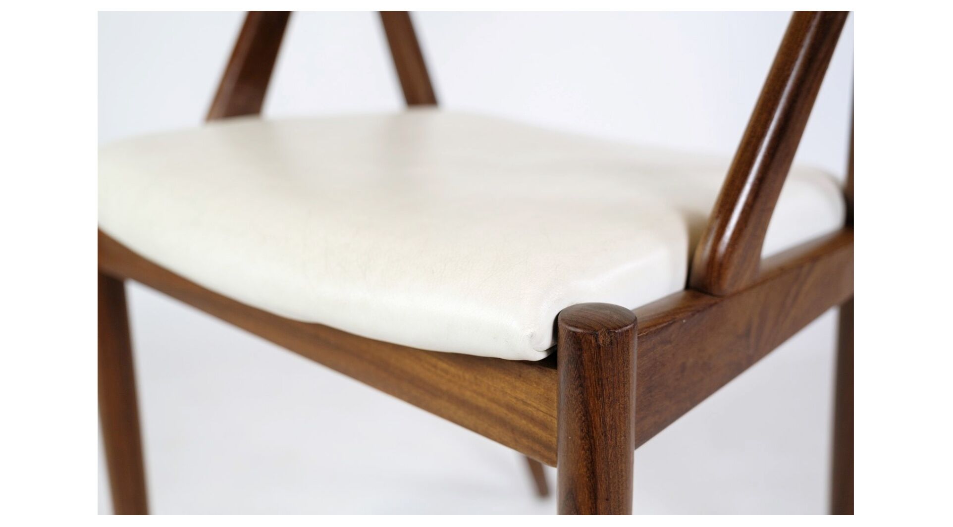 Chair Made of Teak Wood Designed by Kai Kristiansen, Model 31
