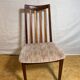 Lot de 6 chaises de salle à manger rétro vintage en teck du milieu du siècle par GPlan 1970 Design