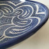 Large signed Moroccan bowl – Fez, in the style of the Serghini workshop
