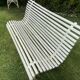 Banc vintage de jardin des années 60