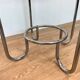 Table Bauhaus en chrome et verre - années 1930