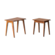 Set of nesting tables in teak, Dutch design, 1960’s