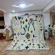 Beni Mrirt Rug 100% Natural Wool – Luxury and Berbè Craftsmanship