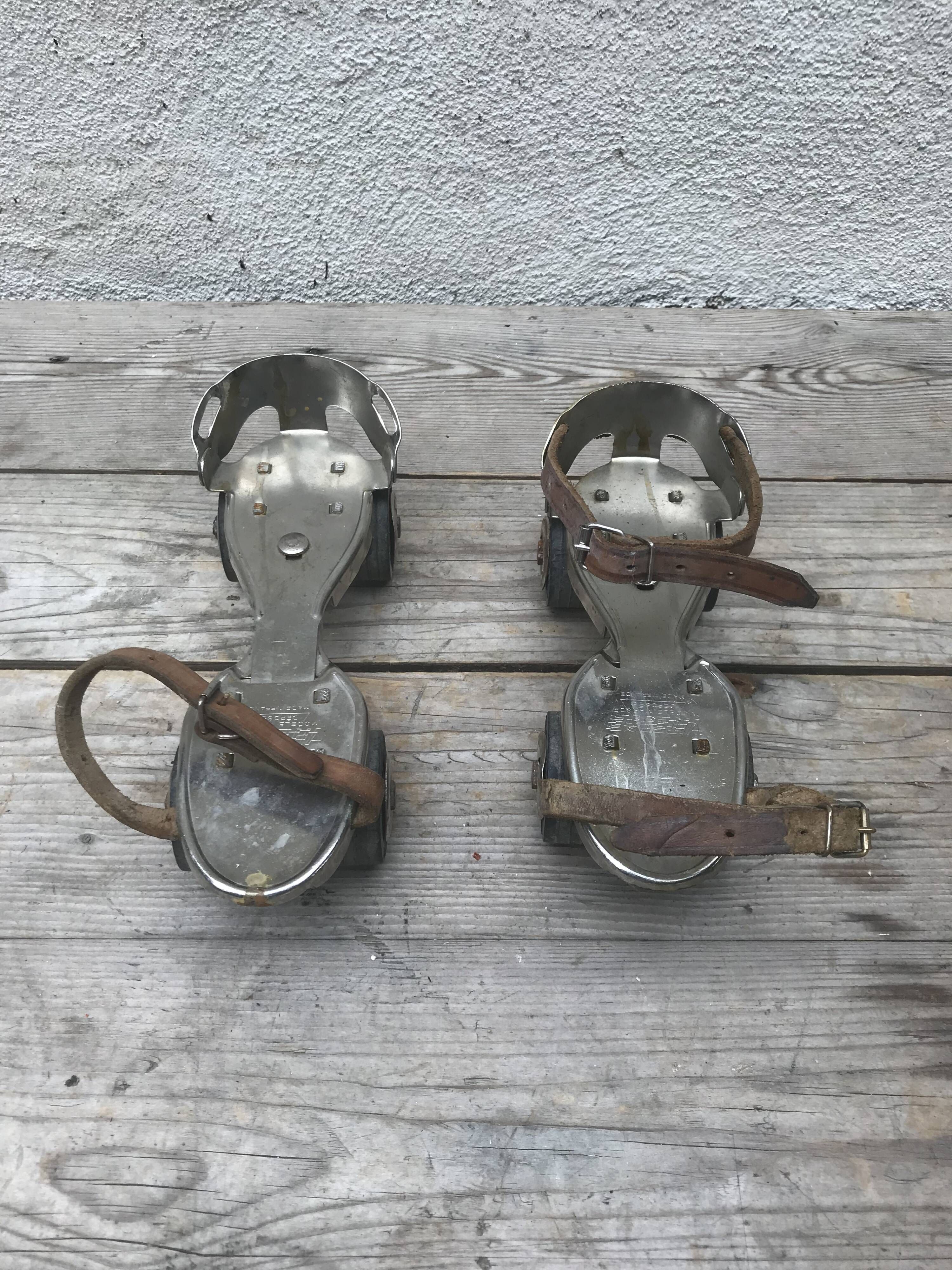 Old pair of roller skates