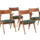 Set of 4 dining chairs 'Engstingen' - new upholstery