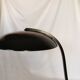 Mushroom lamp in black lacquered steel model Z290, Veneta Lumi, Italy, 1980