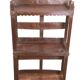 Etagère tribale en teck birman ancien