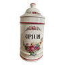 Ancien pot à pharmacie "Opium"