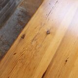 Vintage Scandinavian coffee table from the 1970s, made of pinewood, minimal