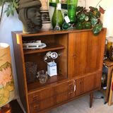 Vintage glass sideboard, 1960s