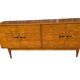 Vintage 4-door oak sideboard from the 60s