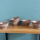 Vallauris Muratore style glazed terracotta bowl