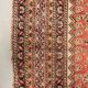 Old Kaskay rug in wool, fine knotting, handmade 68 x 55 in.