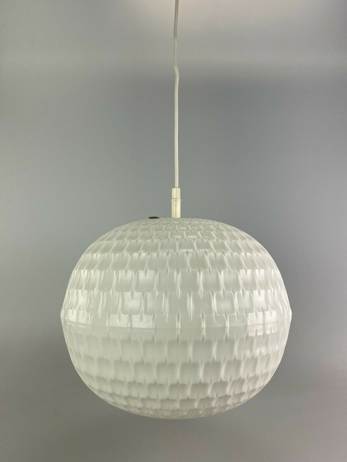 60s 70s Erco lamp light honeycomb ceiling lamp plastic space age design