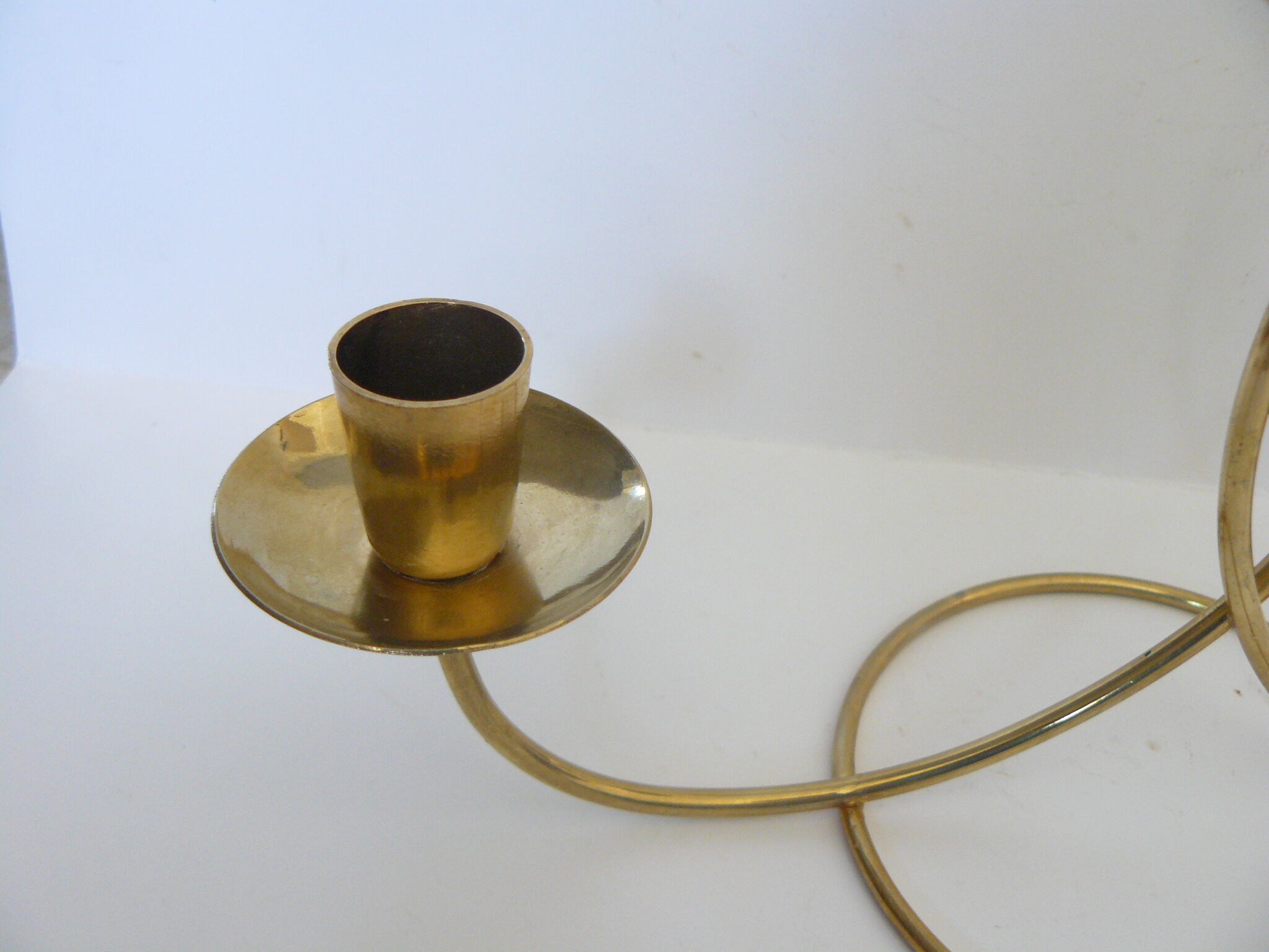 Brass candlestick