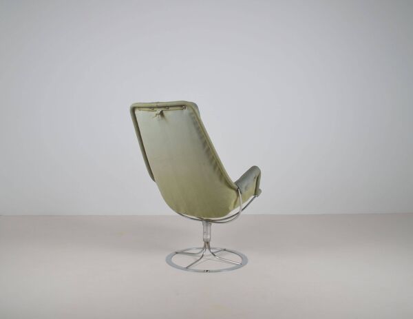 Fauteuil vintage suédois Jetson conçu par Bruno Mathsson pour Dux, années 1970.