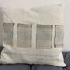 Cushion in old canvas Kilim style