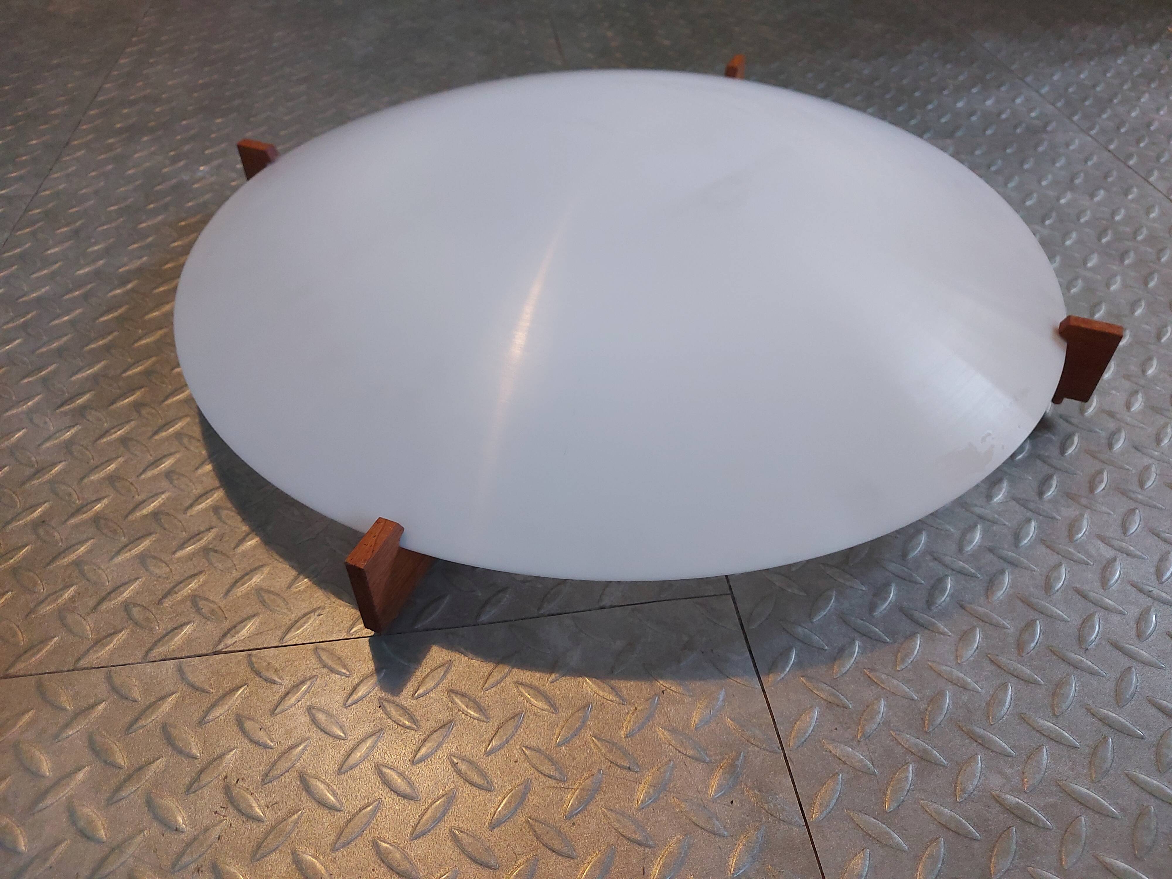 Plafonnier, lustre design Scandinave Osten Kristiansson pour Luxus